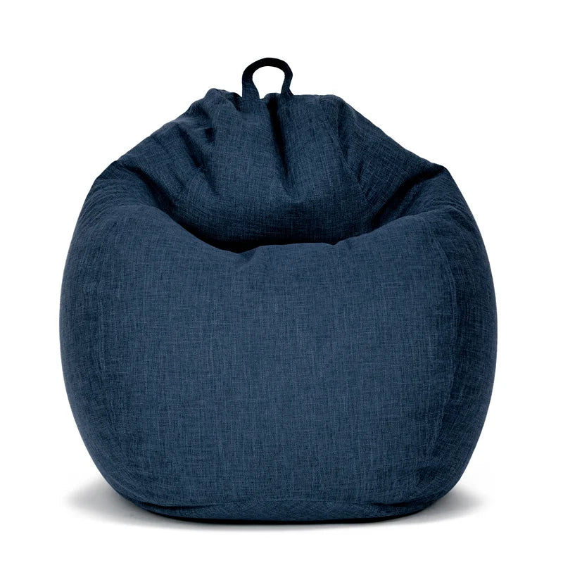 Low MOQ Modern Design Fabric Bean Bag Chairs Professional Supplier Indoor Bean Bags Single Sofa Bed Wholesale Lazy Beanbag