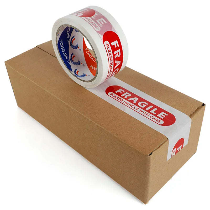 Heavy Duty High Viscosity Please Handle With Care Packing Printing Tape Fragile Tape