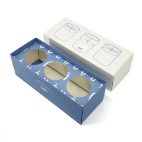 Trending Hot Sale Packaging Custom Logo Cardboard Kraft Mailer Box Gift coaster Packaging Box