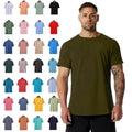 Heavyweight Cotton Blank Youth Uniform School T Shirt Streetwear Cotton Quality T Shirt