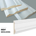 DEMAX Building Material MDF Baseboard Moulding Crown Moulding Trim/casing Moulding for Home Decor