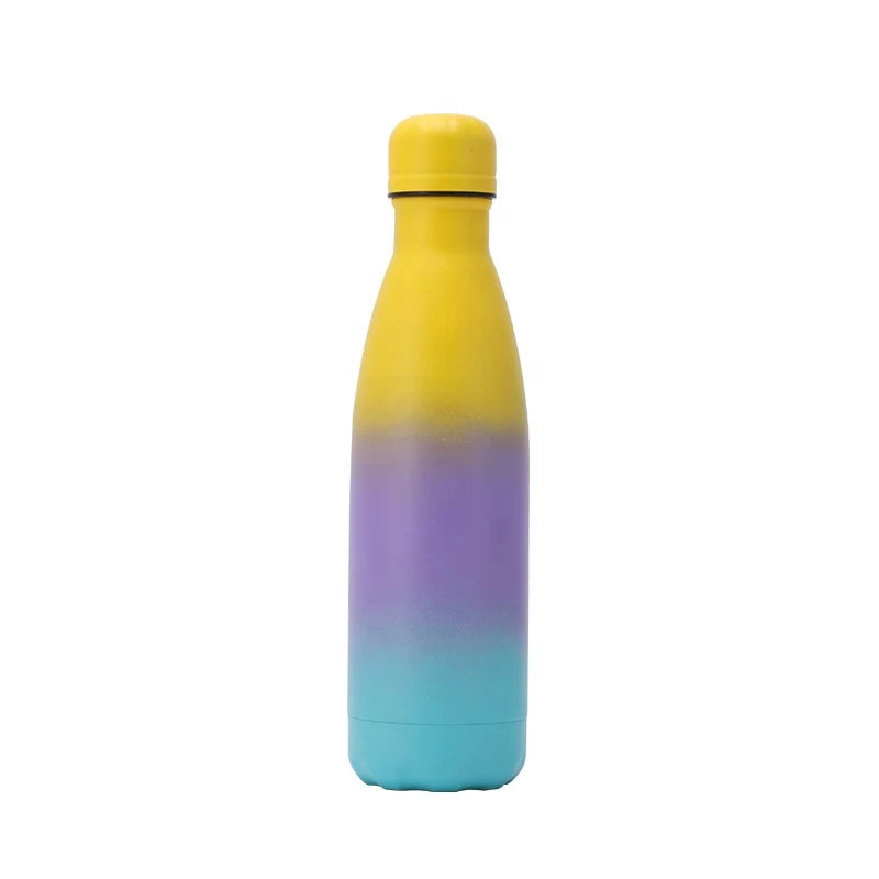 Top Sales Vacuum Flask Portable Stainless Steel Vacuum Cola Shaped Water Bottle
