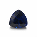 Synthetic Sapphire Blue Spinel Stone 113# Heavy Triangle Cut Spinel Stone for Jewelry