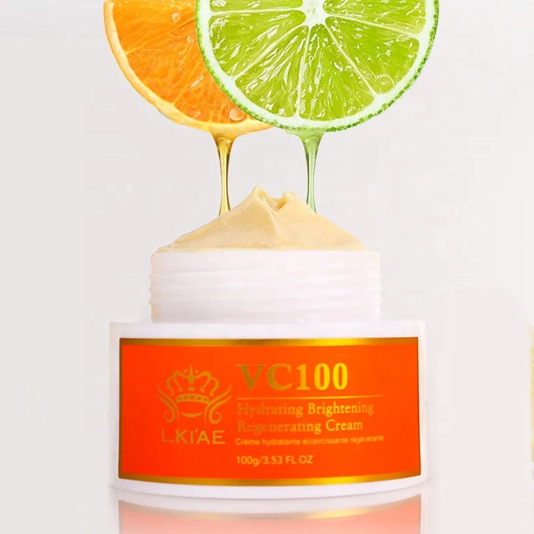 Oem Anti Aging Wrinkle-Reducing Natural Soothing Rich Vitamin C Collagen Moisturizing Face Skin Moisturizer Cream