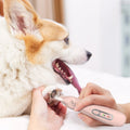 USB Rechargeable Cartoon Mini Dog Paw Hair Trimmer Set with LED & Ceramic & Stainless Steel Material for Cats & Dogs