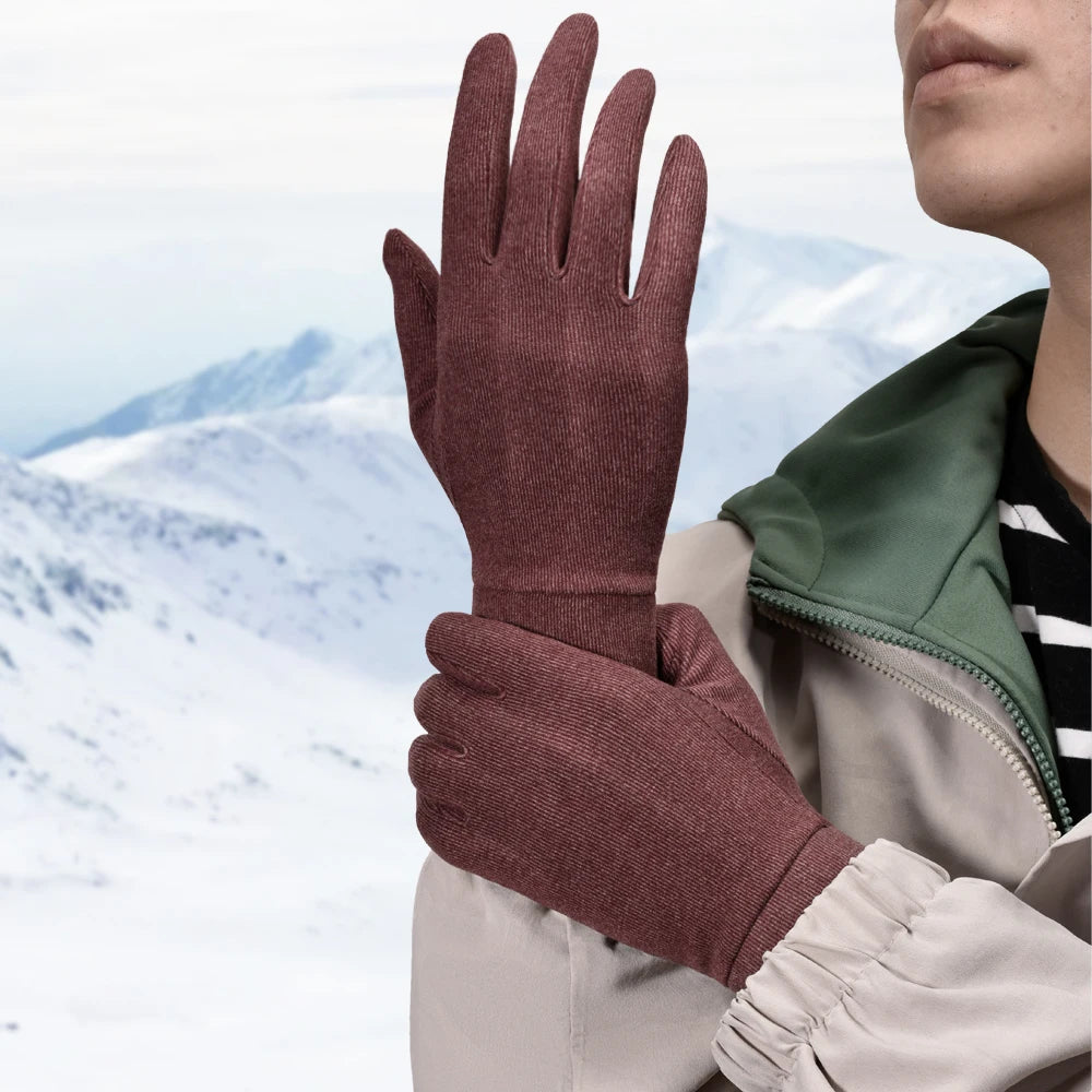 HBG 1659 Winter Warm Gloves Custom Suitable for Outdoor Sports Touch Screen Gloves