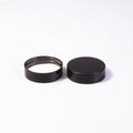Bulk Black Smooth 38 mm Plastic PP Smooth Cover Closure Bottle Caps 38/400 Screw Cap