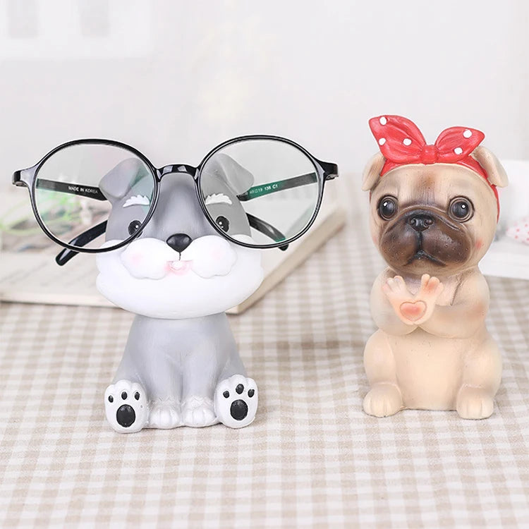 Gifts and Crafts Eyeglasses Spectacle Desktop Glasses Display Stand Rack Bracket Eyewear Display Shelf Ornaments Glasses Display
