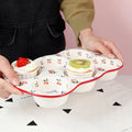 Custom 6 Cups Non Stick Rose Decal Muffin Pan Ceramic Cupcake Tray Mold Muffin Baking Pan