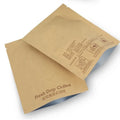 Accept Custom BOPP+VMPET/PE Small Coffee Pouch Heat Sealing Zipper Top 10*12cm 300-400ml White Drip Coffee Bag