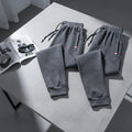 Wholesale Men's Ultra-thin Casual Blank Pants Lightweight Polyester Pencil Leg Design Bulk Order Discount