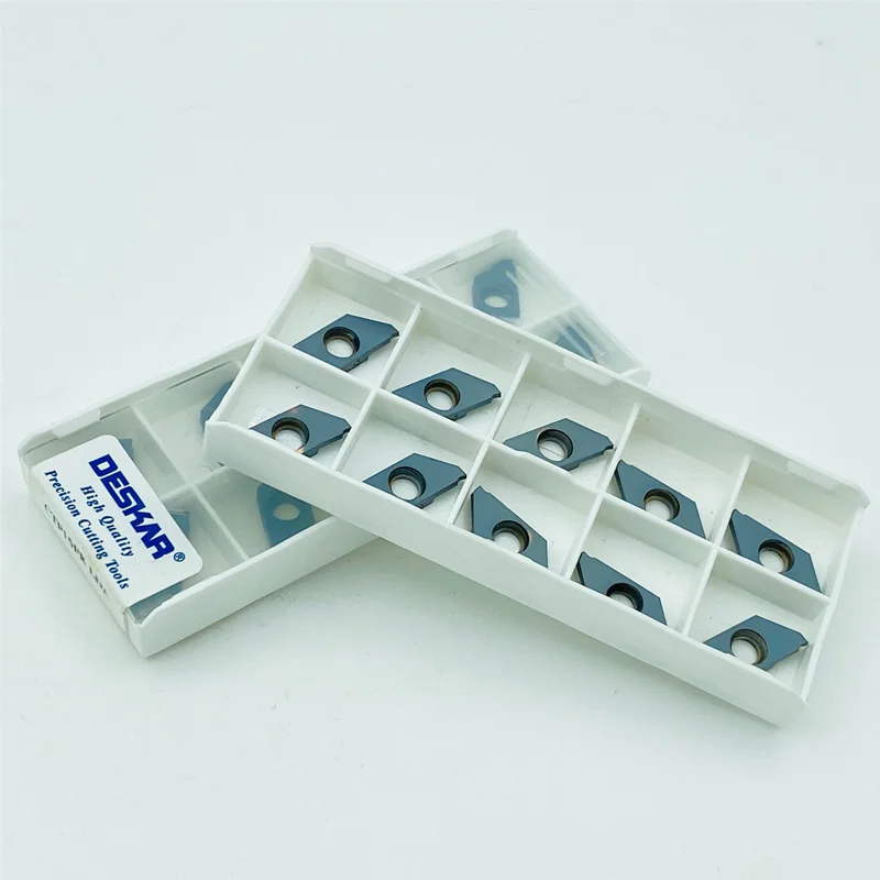 CTPA10/15/20/25FR LDA Centring Machine Cut-Off and Grooving Inserts PVD Coated CTPA Carbide Inserts OEM Customizable