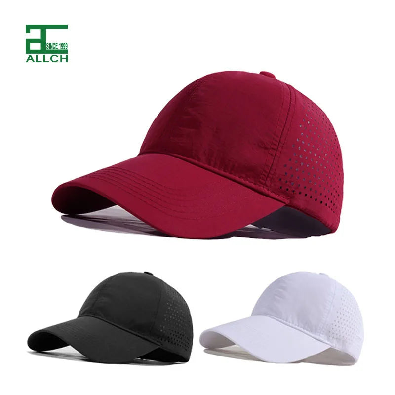 ALLCH Quick-drying Waterproof Thin Mesh Breathable Shade Running Sports Baseball Cap
