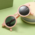 Children Folding Sunglasses Kids Fashion Retro Silicone Polarized Sunglasses Outdoor UV Protection Sunglasses 2025