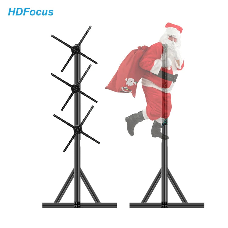 Hdfocus Ventiladores Holograficos 65Cm 1152 3D Led Fan Hologram Advertising Holographic Display Hologram Holographic Fan 3D