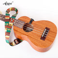 Aiersi Brand Adjustable Ukulele Strap with Hooker  Ukelele Belt Colour Pattern Custom Design Made in China Wholesale Cheap Price