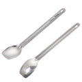 Titanium Camping Long Handle Ultralight Cutlery Set Portable Outdoor Dinner Spoon Tableware