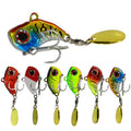 9g/13g/16g/22g Artificial Fishing Lures Metal VIB Rotating Lures Vibration Sequin Sea Fishing Bait Outdoor Fishing Tackle