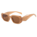 Sparloo 10780 Retro Cream Brown Sunglasses OME with UV400 Optical Acrylic Lenses and PC Frame Cheap Option