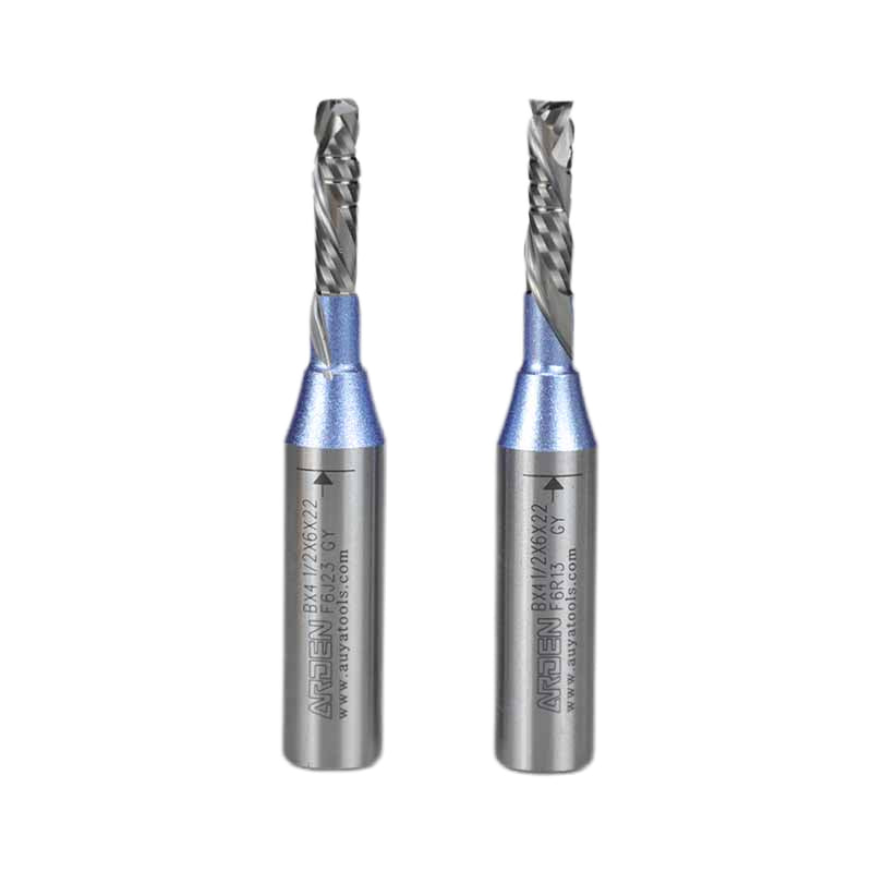 Spiral Bits Composite Milling Cutters Two Flute Up&down Cut Endmill for PET Board Particleboard Multi-layer Ecological Board