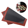 Half Sheet Premium Double-Sided Non-Stick Eco-Friendly Micro Perforated Silicone Baking Mat for Bread Steaming Mesh Pad