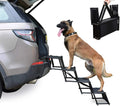 CanboPet Outdoor Dog Ramp for Car Folding Portable Pet Step Stairs for Large Dogs