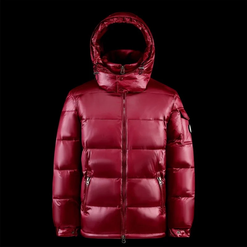 Best Selling 2021 New Men's Winter Clothing Thick Warm Down Jackets Couple Hooded Casual Down Coats