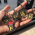 Hip Hop Y2K Jewelry Custom Digital Art Men's Women Metaverse Pendant NFT Iced Out Crypto Punks Pendant Necklace With Rope Chain