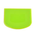 Dough Scraper Bowl Food-safe Plastic Dough Cutter Flexible Plastic Bench Food Scraper  for Bread Dough Cake