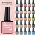 Wholesale 66 Colors 7.5ml UV Gel Polish Water Base French LED Cure DIY Salon Use Nail Polish Bottles