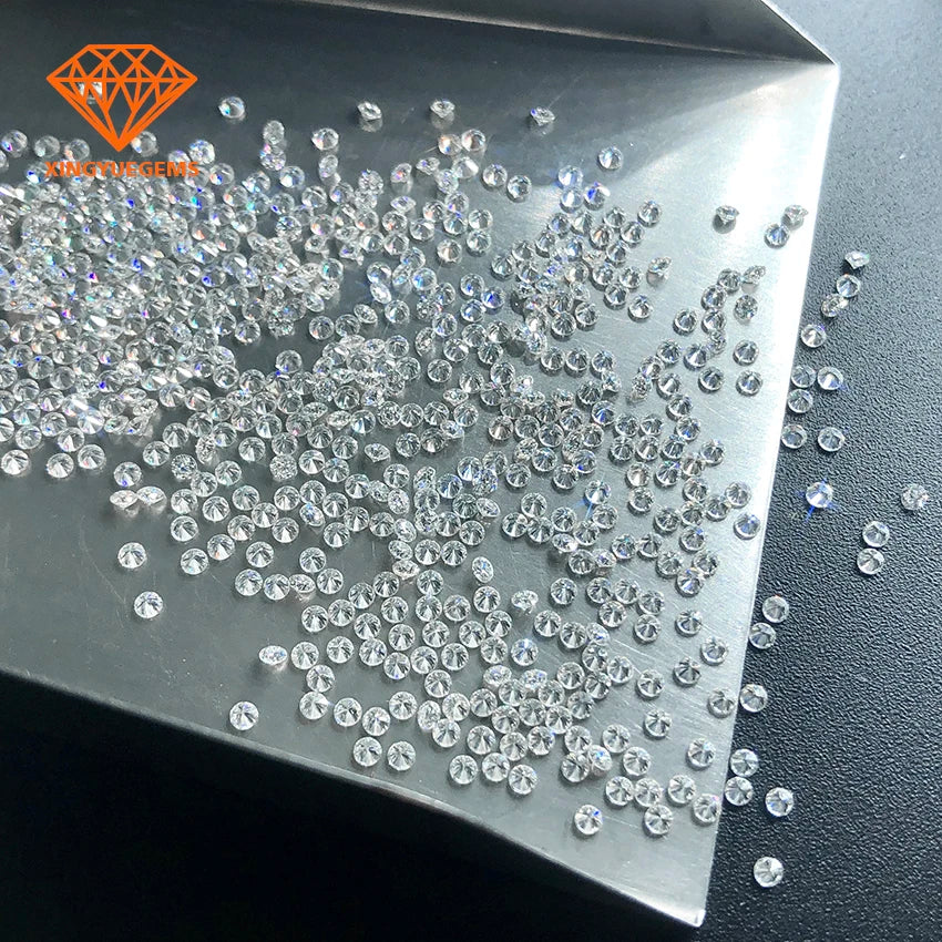 Wuzhou Gemstones Manufacturer Hot Sale Loose Melee Diamond Moissanite VVS Wholesale Price Per Carat Moissanite Jewelry Making