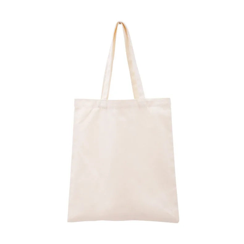 White Natural Travel Blank Designer Cloth Cotton Canvas Shopping Grocery Tote Bag Cotton Shopping Canvas Bag Customized Logo