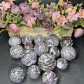 Top Selling Natural Crystal Fengshui Healing Stone Ball Stone Sphalerite Sphere for Home Decoration