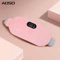 Easy Carry Menstrual Heating Pads Support Vibration Massage Relief Belly Pain Menstrual Heating Belt