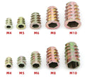 China Manufacturer Steel Galvanized Allen Drive Threaded Wood Insert Nut