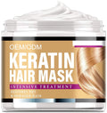 Hydrating Argan Oil Repair Hair MaskBiotin and Collagen Keratin Hair Mask Natural Intensive Treatment Purple Hair Mask