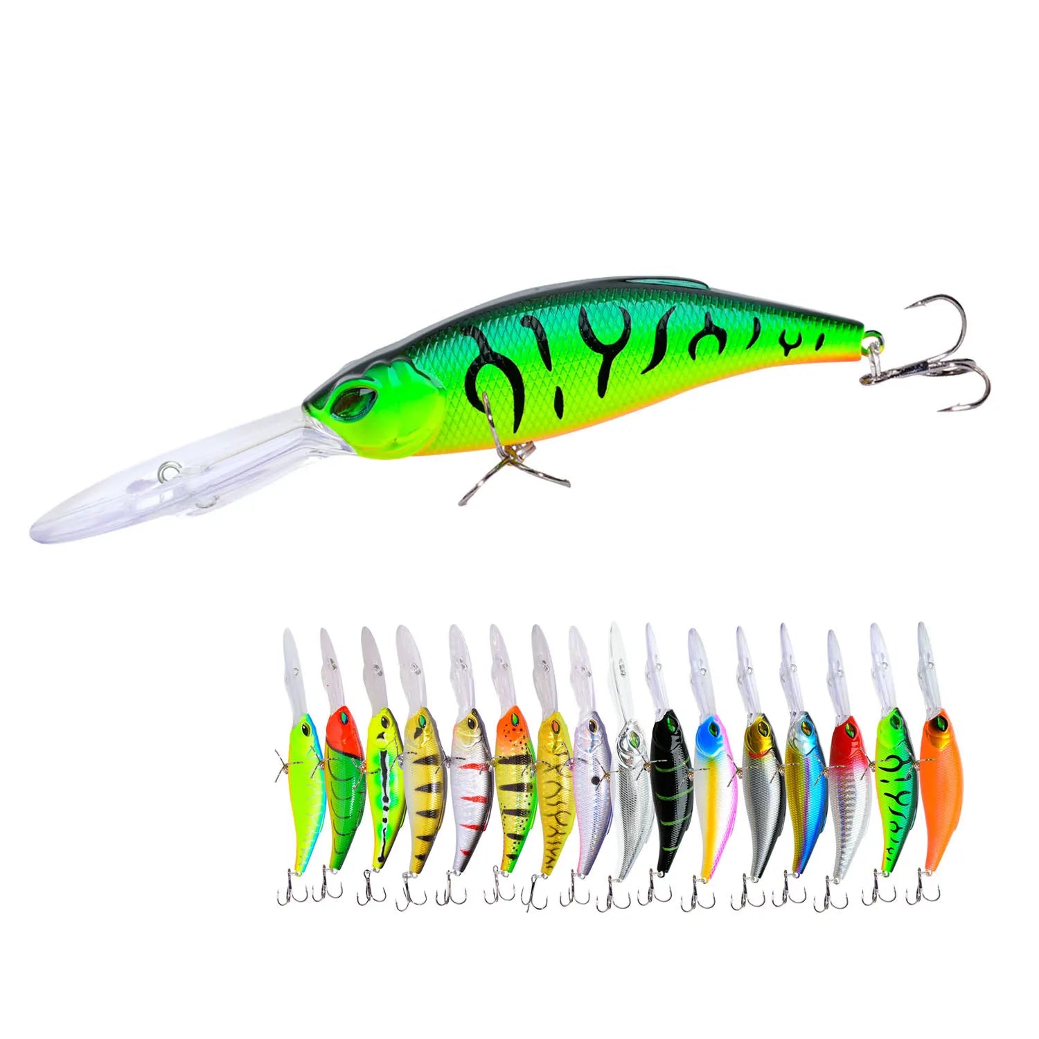 Wholesale Fishing Lure 130mm 17g Hard Floating Lure Artificial Fishing Bait for Freshwater Trolling Fishing Lure for Marline