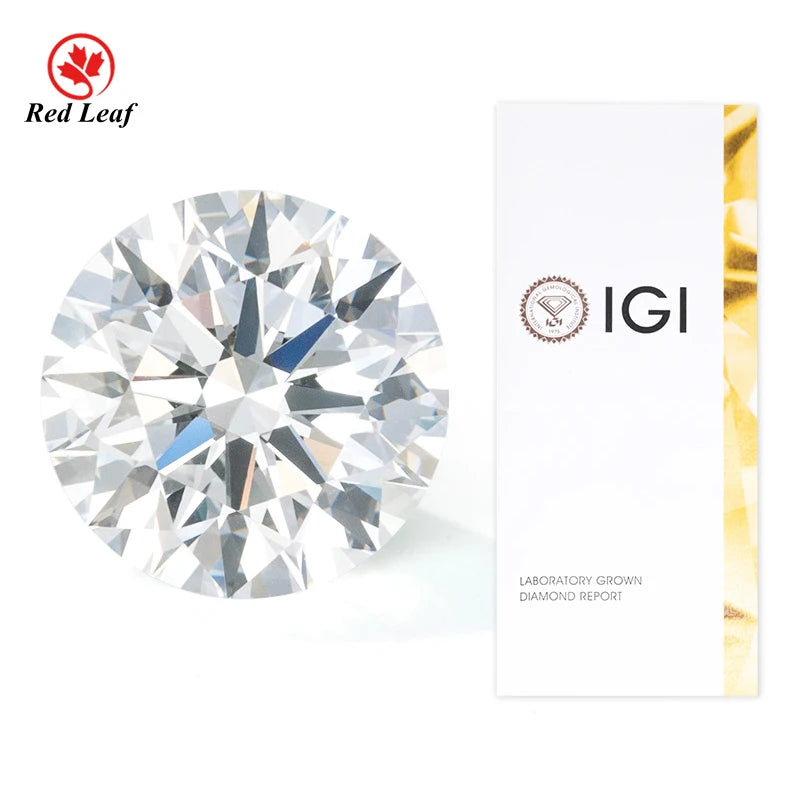 Wholesale  IGI Certificate HPHT DEF VVS VS 1carat Lab Diamond 100% Pass Test Loose Lab Grown Diamond
