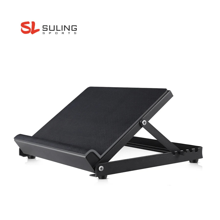 Portable Adjustable Steel Metal Slant Board for Yoga Squats and Calf Stretching With Foam