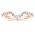 OAHLAN Fashion Trendy Jewelry Gold Plated Oval Cut Cubic Zircon Half Eternity Curve Copper Ring for Women Engagement