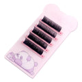 VEYES CraftPanda Acrylic Metal Glass Paper Lash Tile Butterfly Heart Shape Eyelash Holder Salon Use Green Pink Eco-Friendly