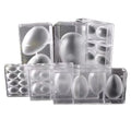 LST 30-Piece Round Polycarbonate Plastic Eco-Friendly Chocolate Molds for Cake Tools