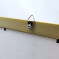 Eco-friendly 10x26mm Triangular Ring Single-hole Iron Brass-plated Galvanized Home Use Picture Frame Hanger Box