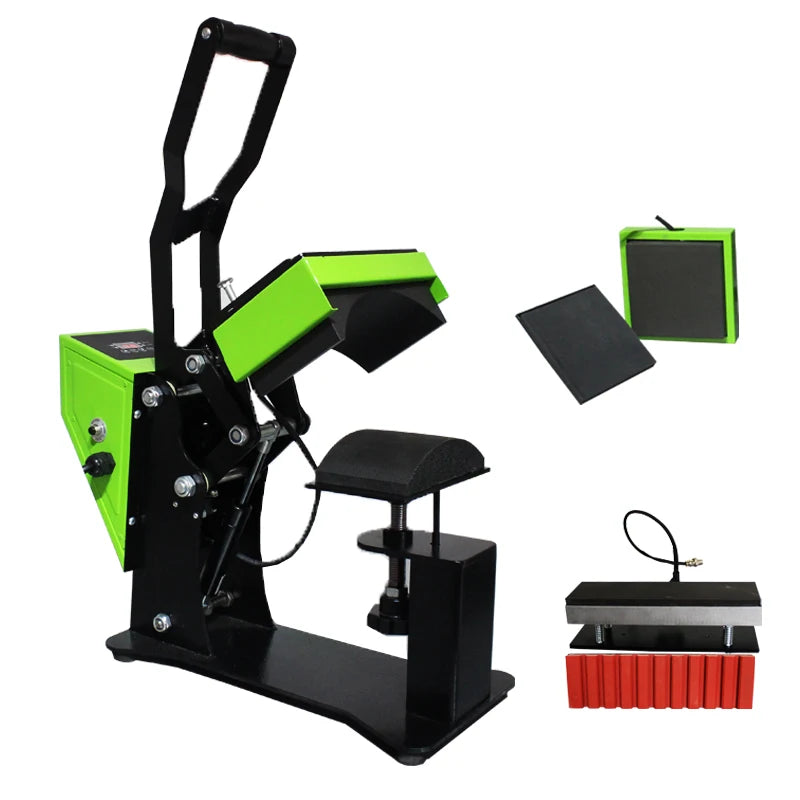 Auplex Heat Press Semi Auto Hat Heat Press and Silikon Pen Heat Press Machines Label Prerss Machine AP1931