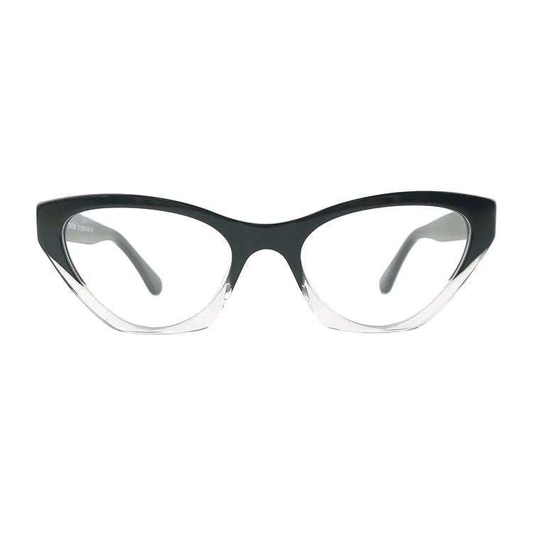 2022 Fashion Eyewear Factory Manufacture Women Acetate Optical Frame Cat Eye Glasses