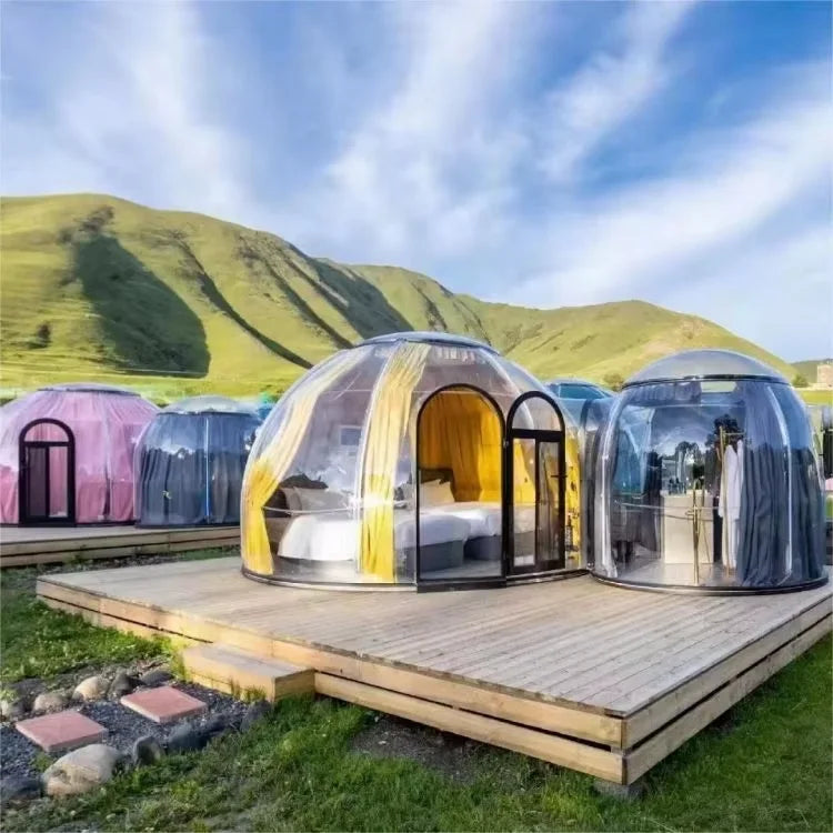 Full House Eco Bubble House Prefabricated Dome Igloo for Outdoor Glamping