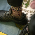 Wholesale High-end Cotton Elite Crew Socks Men's Vintage Ethnic Style Fall Casual Socks 176N Knitting Dress Socks for Man