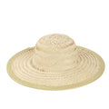 Ready to Ship Handmade Bamboo Wide Brim UV protection Sun Hat Farmers Women's Summer Hats