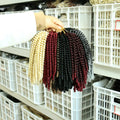 Blonde Large Color Spring Twist 60 Strands Crotchet Braids Hair 8 Inch Synthetic 12 Inches Extension Ombre Spring Twist Hair