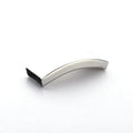 Stainless Steel Slide Tube Curved Beads for Jewelry Making Findings Slider Bracelet Components